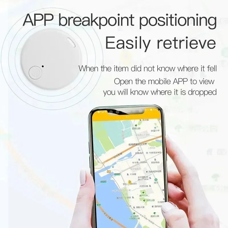 GPS Tracker Bluetooth 5.0 Anti-Lost GPS Mini Device Pet Elderly Kid Bag Wallet Car Tracking For IOS Android Smart Finder Locator