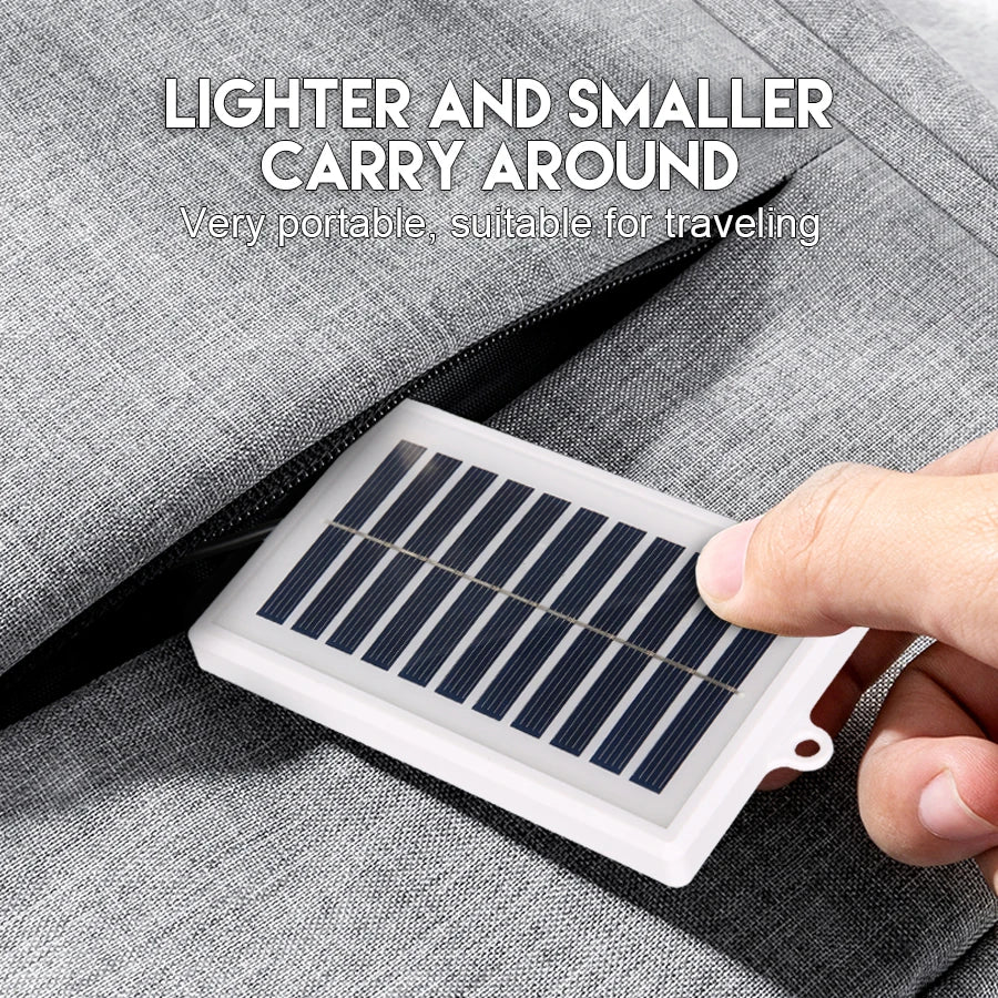 1/2PCS Portable Solar Charger Portable Solar Charger-USB Output for Outdoor Use -for Travel and Camping,Flashlight,Fan Charging