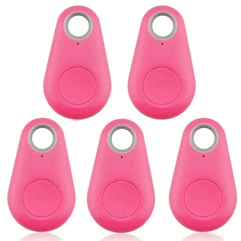 1-5pcs Wireless Mini GPS Tracker Anti-lost Alarm Key Child Bag Wallet Finder Bluetooth APP Locator Smart Tag For Ios And Android