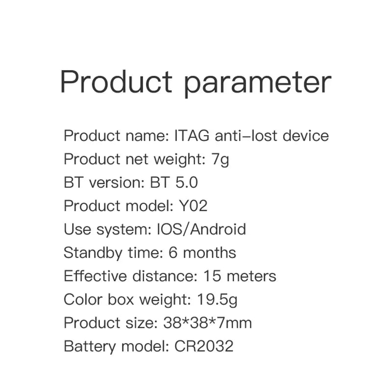 GPS Tracker Bluetooth 5.0 Anti-Lost GPS Mini Device Pet Elderly Kid Bag Wallet Car Tracking For IOS Android Smart Finder Locator