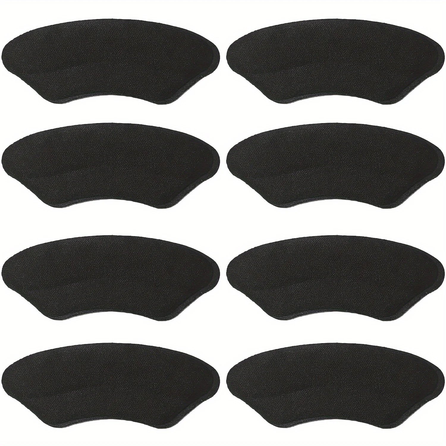 8-Pack Heel Pads for Too Big Shoes Self-Adhesive Heel Protectors Heel Inserts Improve Shoe Fit And Comfort Prevent Heel Slippage