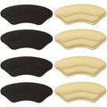 8-Pack Heel Pads for Too Big Shoes Self-Adhesive Heel Protectors Heel Inserts Improve Shoe Fit And Comfort Prevent Heel Slippage